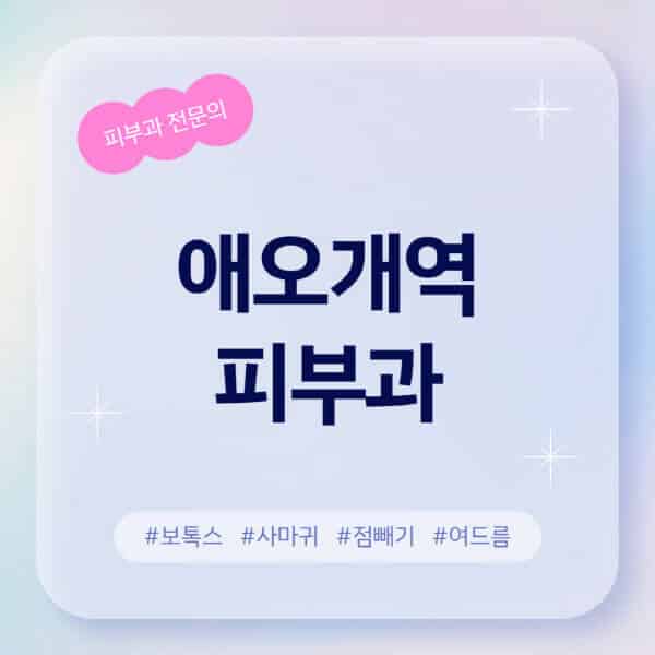 애오개역-피부과-추천-후기-좋고-친절한-곳-근처-유명한-피부과-전문의-병원-찾기-여드름-레이저-제모-점빼기-보톡스-아토피-무좀-사마귀