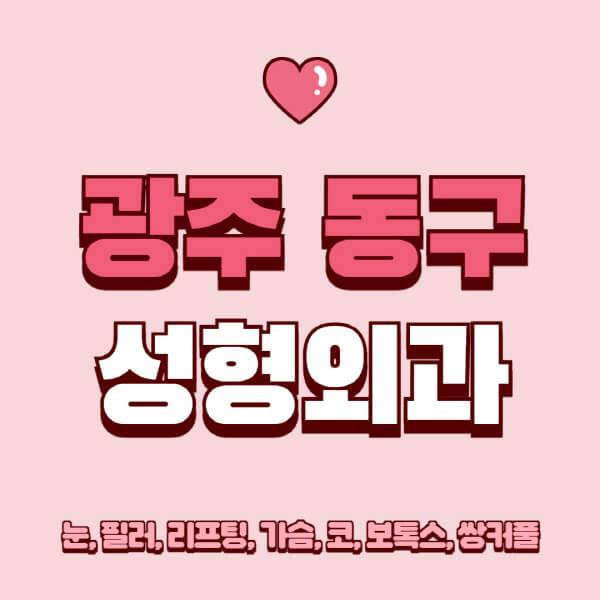 광주 동구-성형외과-추천-유명한-곳-일요일-전문의-잘하는-곳-눈-필러-리프팅-가슴-코-보톡스-쌍커풀-후기