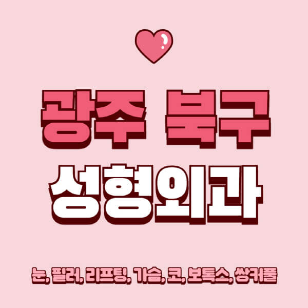 광주 북구-성형외과-추천-유명한-곳-일요일-전문의-잘하는-곳-눈-필러-리프팅-가슴-코-보톡스-쌍커풀-후기