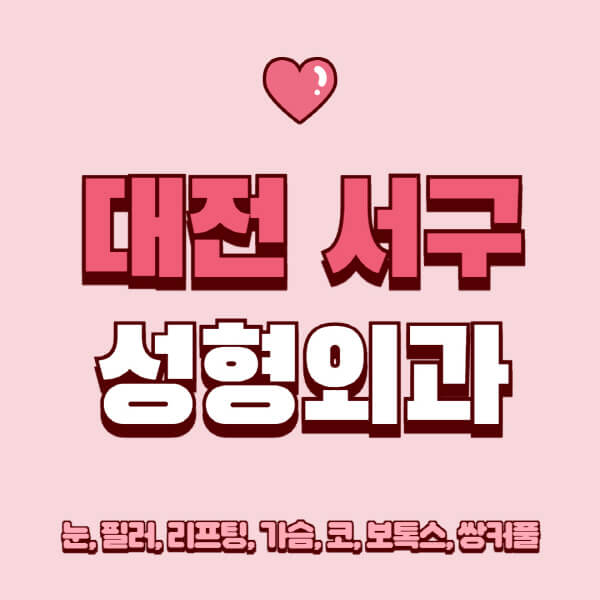 대전 서구-성형외과-추천-유명한-곳-일요일-전문의-잘하는-곳-눈-필러-리프팅-가슴-코-보톡스-쌍커풀-후기