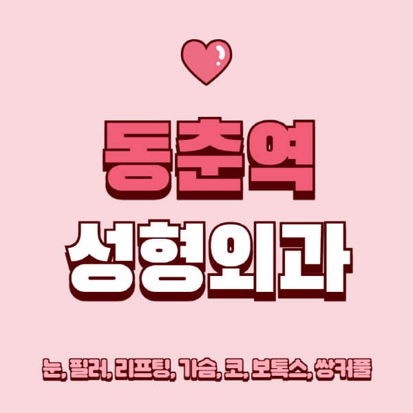 동춘역-성형외과-추천-유명한-곳-일요일-전문의-잘하는-곳-눈-필러-리프팅-가슴-코-보톡스-쌍커풀-후기