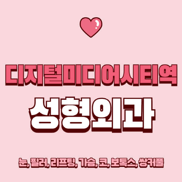 디지털미디어시티역-성형외과-추천-유명한-곳-일요일-전문의-잘하는-곳-눈-필러-리프팅-가슴-코-보톡스-쌍커풀-후기
