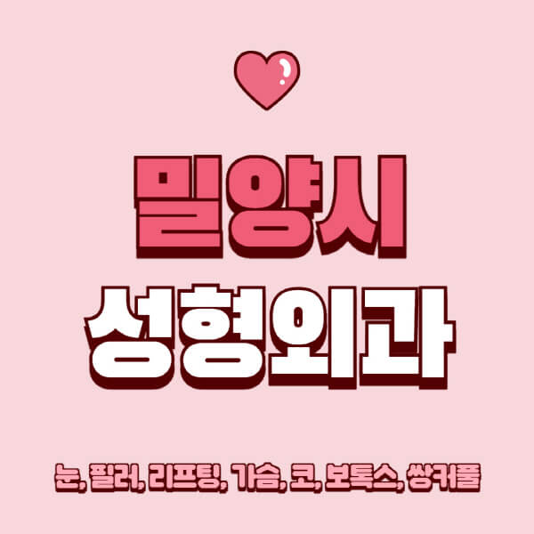 밀양시-성형외과-추천-유명한-곳-일요일-전문의-잘하는-곳-눈-필러-리프팅-가슴-코-보톡스-쌍커풀-후기