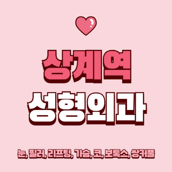 상계역-성형외과-추천-유명한-곳-일요일-전문의-잘하는-곳-눈-필러-리프팅-가슴-코-보톡스-쌍커풀-후기