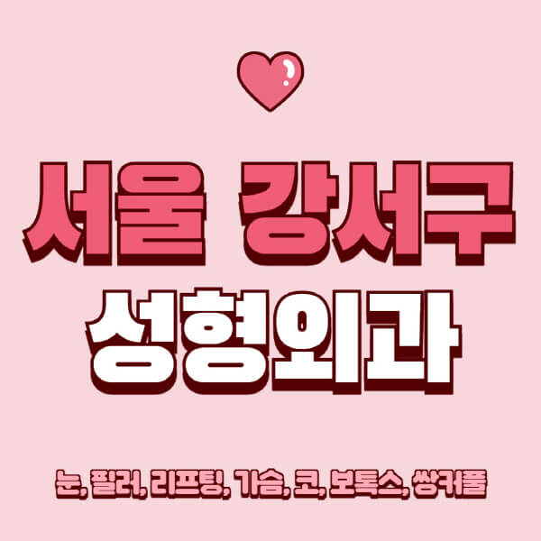 서울 강서구-성형외과-추천-유명한-곳-일요일-전문의-잘하는-곳-눈-필러-리프팅-가슴-코-보톡스-쌍커풀-후기