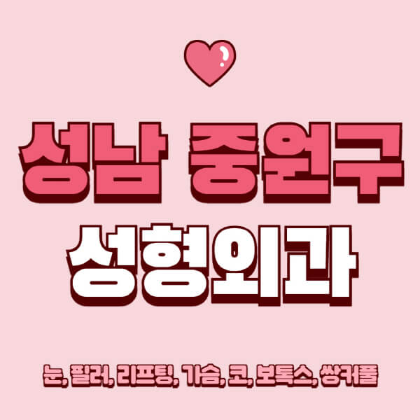 성남 중원구-성형외과-추천-유명한-곳-일요일-전문의-잘하는-곳-눈-필러-리프팅-가슴-코-보톡스-쌍커풀-후기