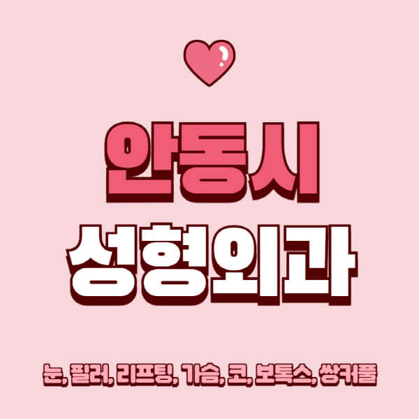 안동시-성형외과-추천-유명한-곳-일요일-전문의-잘하는-곳-눈-필러-리프팅-가슴-코-보톡스-쌍커풀-후기