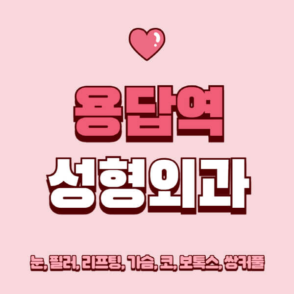 용답역-성형외과-추천-유명한-곳-일요일-전문의-잘하는-곳-눈-필러-리프팅-가슴-코-보톡스-쌍커풀-후기