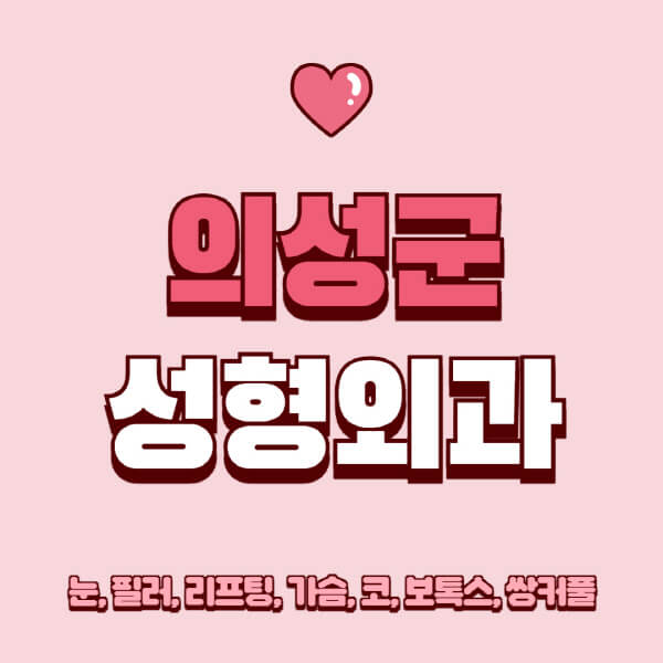 의성군-성형외과-추천-유명한-곳-일요일-전문의-잘하는-곳-눈-필러-리프팅-가슴-코-보톡스-쌍커풀-후기