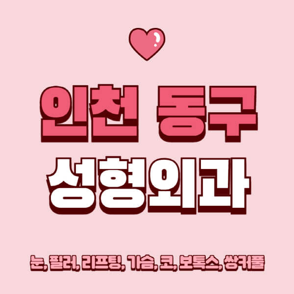 인천 동구-성형외과-추천-유명한-곳-일요일-전문의-잘하는-곳-눈-필러-리프팅-가슴-코-보톡스-쌍커풀-후기