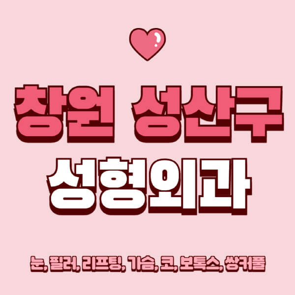 창원 성산구-성형외과-추천-유명한-곳-일요일-전문의-잘하는-곳-눈-필러-리프팅-가슴-코-보톡스-쌍커풀-후기