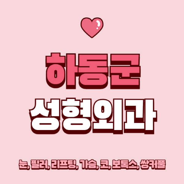 하동군-성형외과-추천-유명한-곳-일요일-전문의-잘하는-곳-눈-필러-리프팅-가슴-코-보톡스-쌍커풀-후기