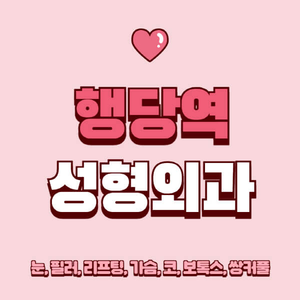 행당역-성형외과-추천-유명한-곳-일요일-전문의-잘하는-곳-눈-필러-리프팅-가슴-코-보톡스-쌍커풀-후기