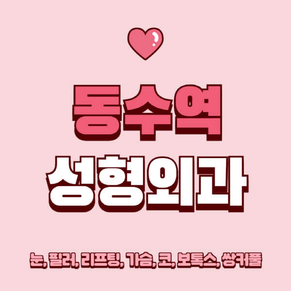 동수역-성형외과-추천-유명한-곳-일요일-전문의-잘하는-곳-눈-필러-리프팅-가슴-코-보톡스-쌍커풀-후기