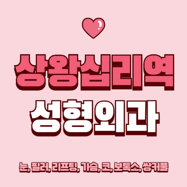 상왕십리역-성형외과-추천-유명한-곳-일요일-전문의-잘하는-곳-눈-필러-리프팅-가슴-코-보톡스-쌍커풀-후기