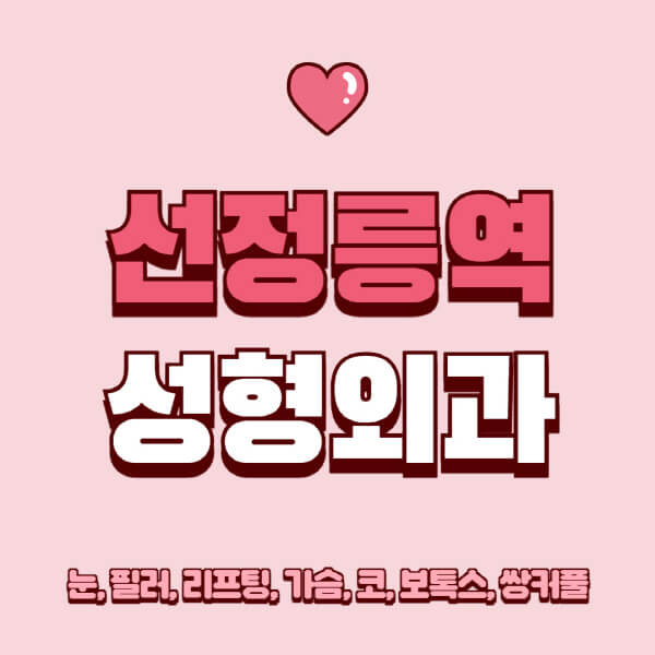 선정릉역-성형외과-추천-유명한-곳-일요일-전문의-잘하는-곳-눈-필러-리프팅-가슴-코-보톡스-쌍커풀-후기