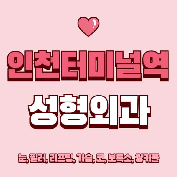 인천터미널역-성형외과-추천-유명한-곳-일요일-전문의-잘하는-곳-눈-필러-리프팅-가슴-코-보톡스-쌍커풀-후기