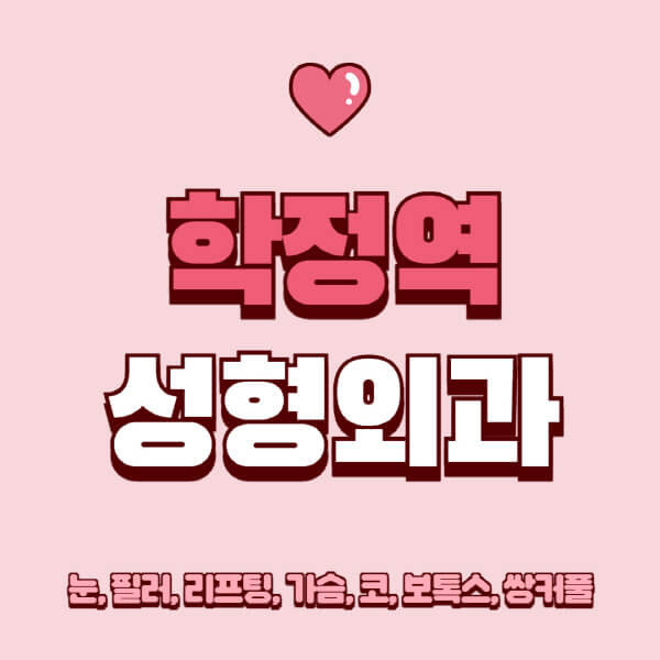 학정역-성형외과-추천-유명한-곳-일요일-전문의-잘하는-곳-눈-필러-리프팅-가슴-코-보톡스-쌍커풀-후기